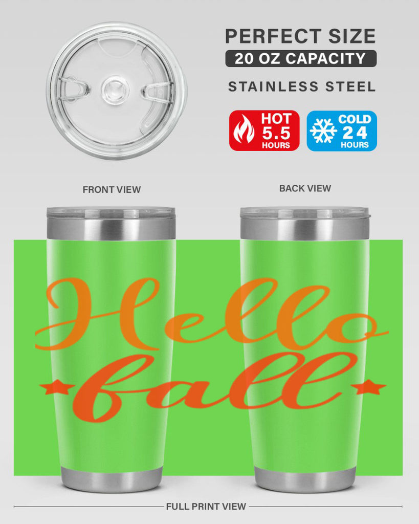 Hello Fall Design 278#- fall- Tumbler