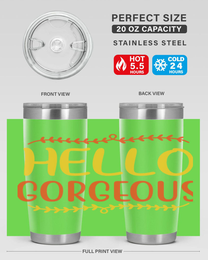 Hello Gorgeous 102#- fashion- Cotton Tank