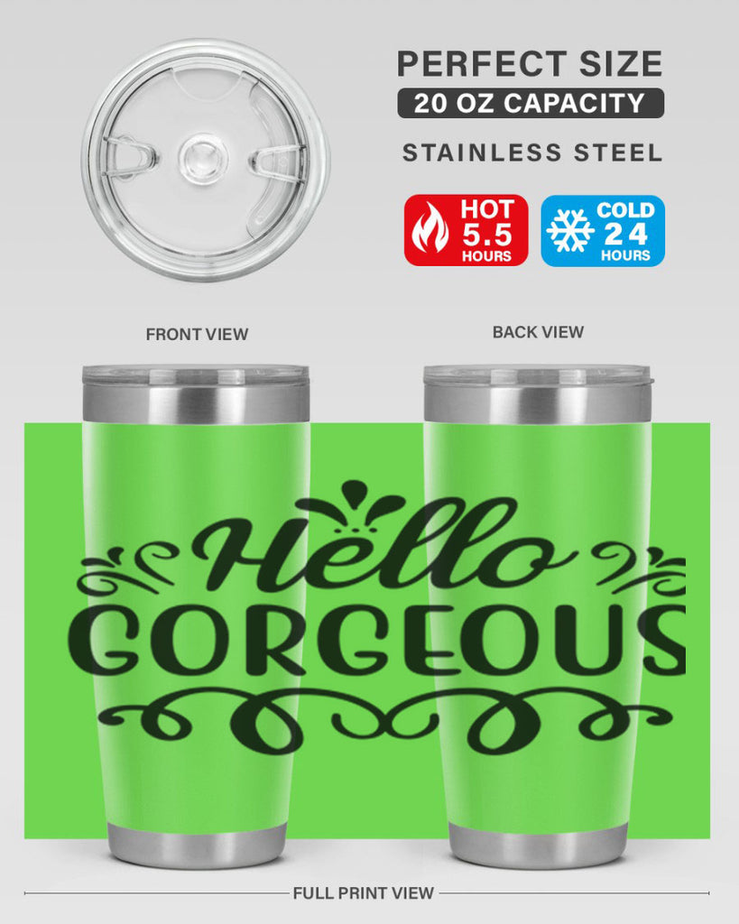 Hello Gorgeous 103#- fashion- Cotton Tank