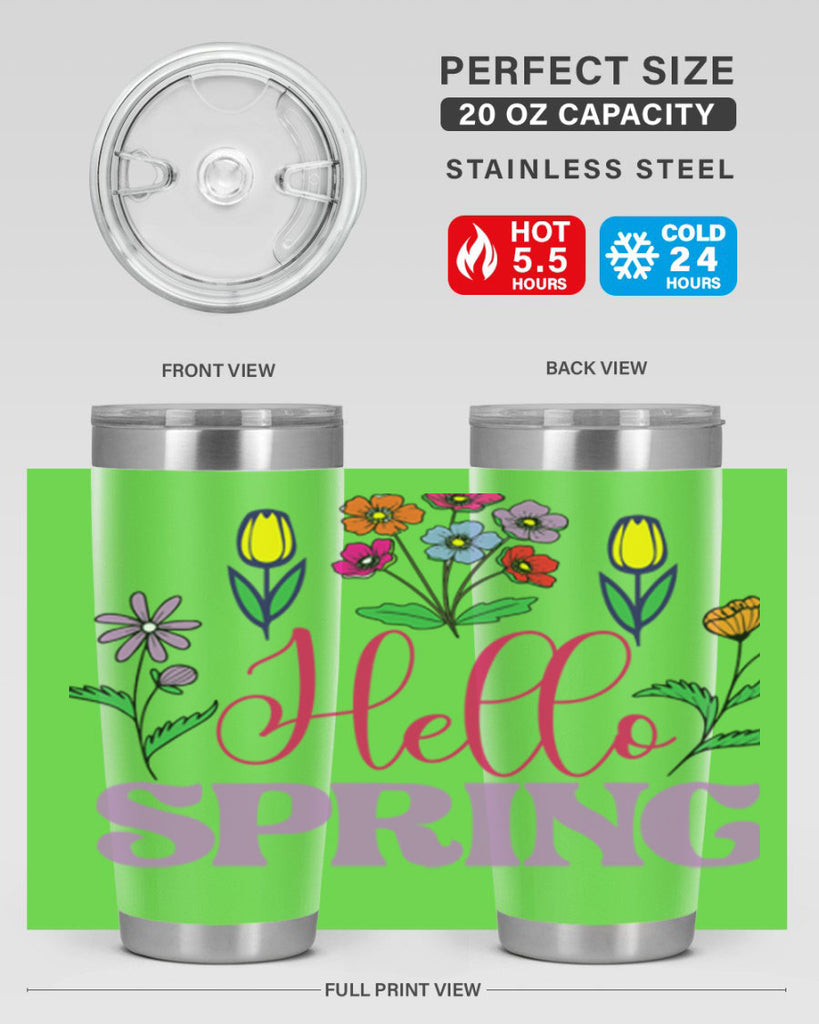 Hello Spring  233#- spring- Tumbler