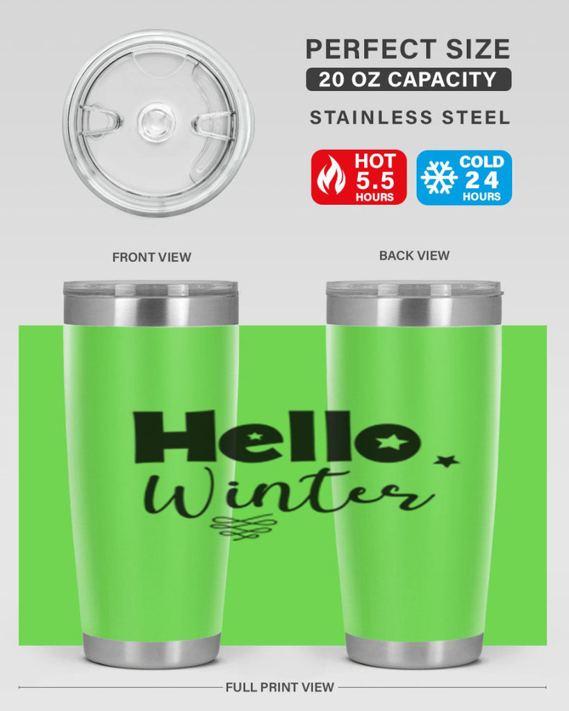 Hello Winter 170#- winter- Tumbler