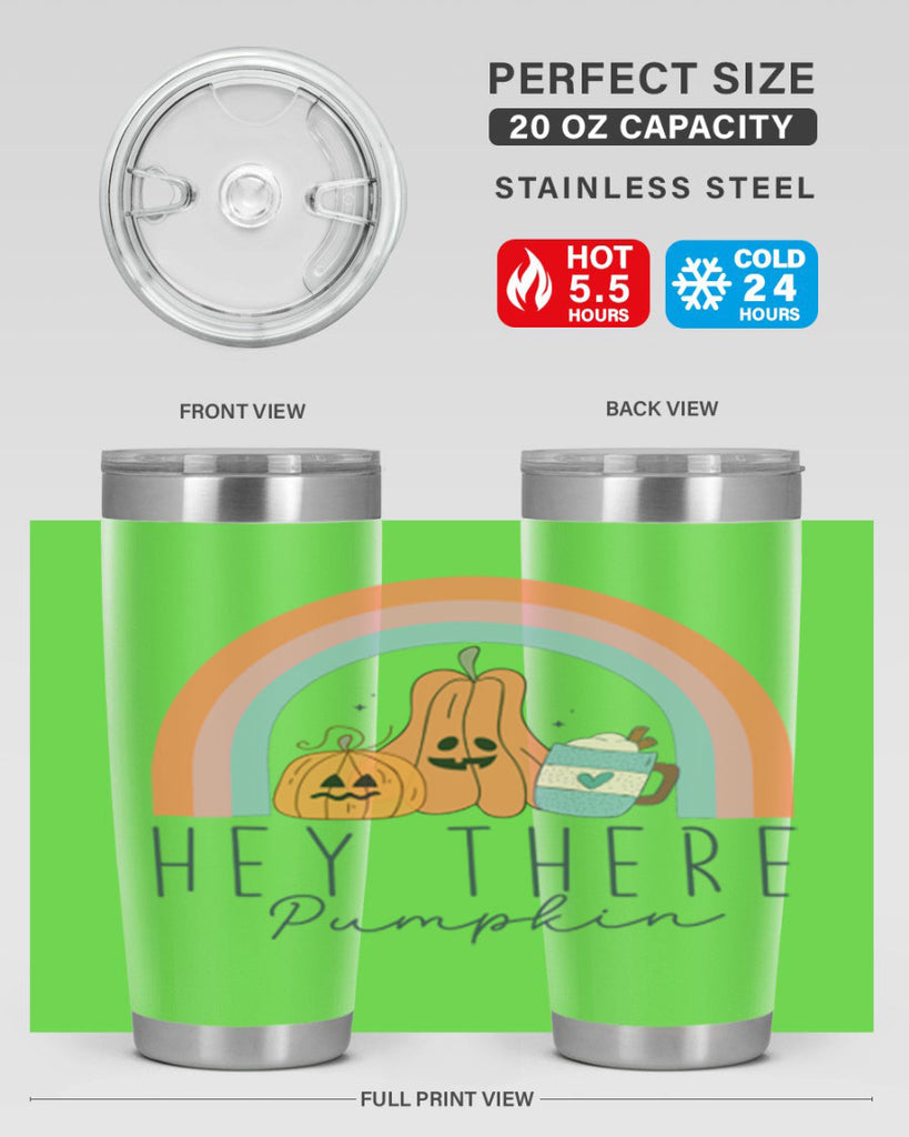 Hey There Pumpkin 309#- fall- Tumbler