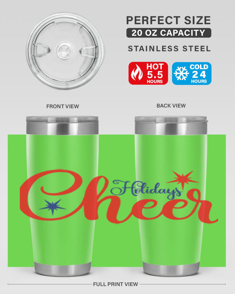 Holidays Cheer 191#- winter- Tumbler