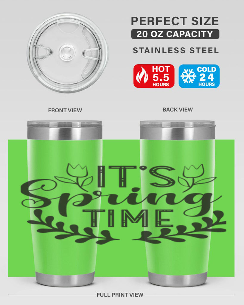 It's spring time281#- spring- Tumbler