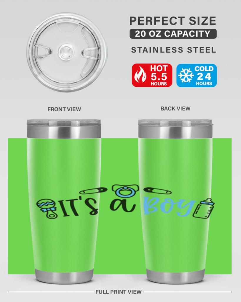 Its A Boy Style 80#- baby- tumbler