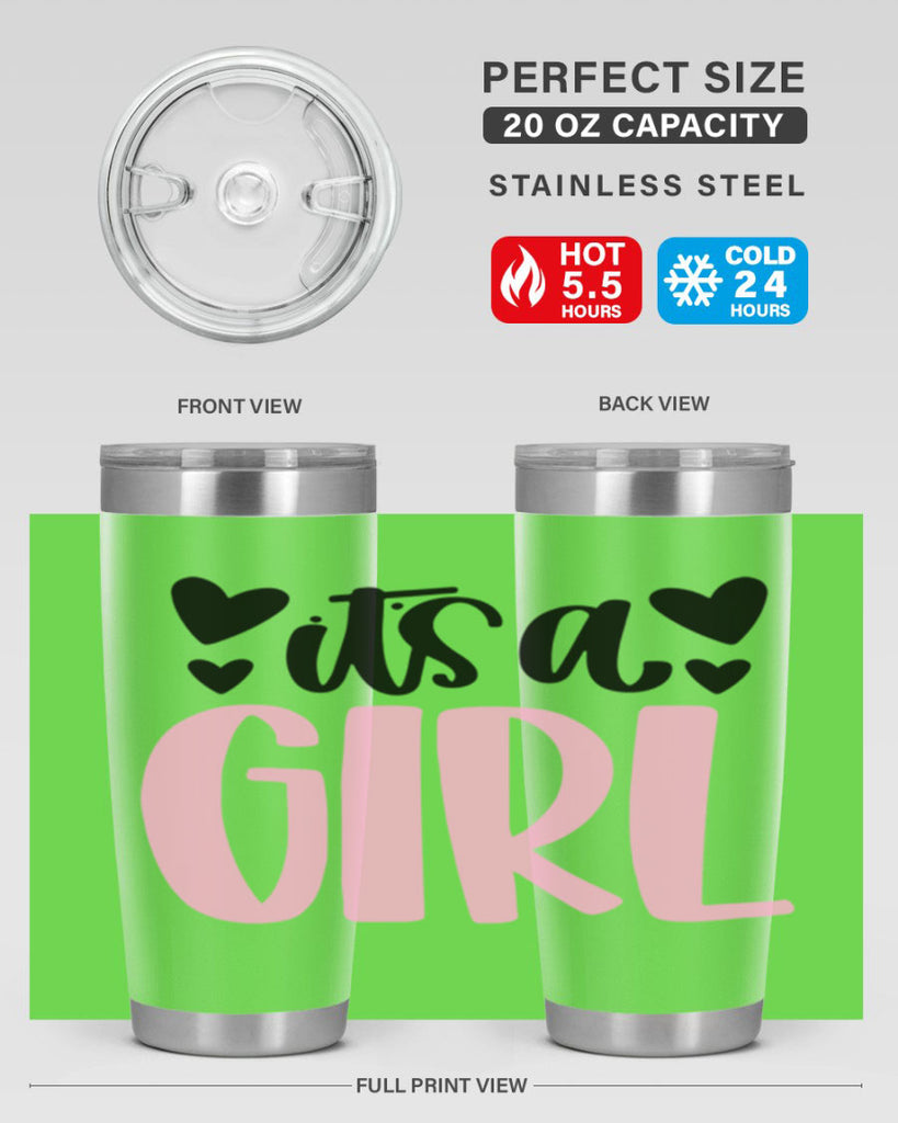 Its A Girl Style 79#- baby- tumbler