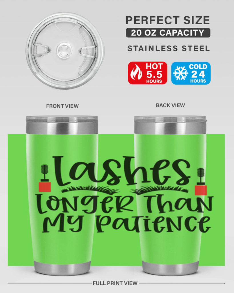 Lashes Longer Than My Patience Style 231#- make up- Tumbler