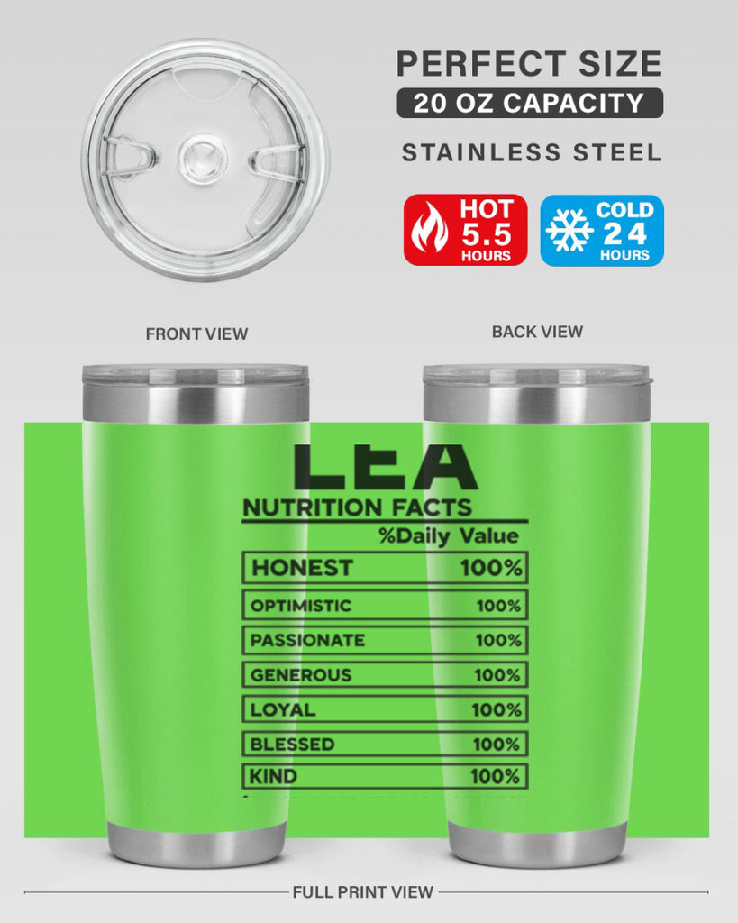 Lea Nutrition Facts 276#- zodiac- Tumbler