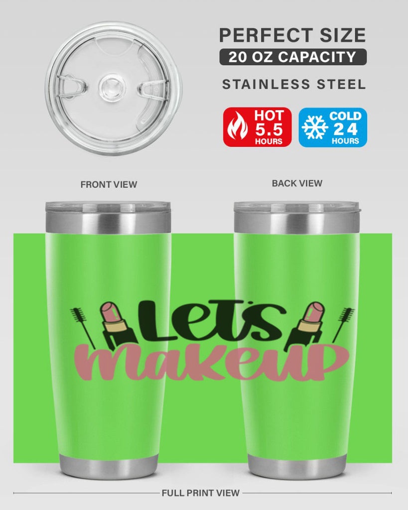 Let∩s Makeup Style 62#- make up- Tumbler