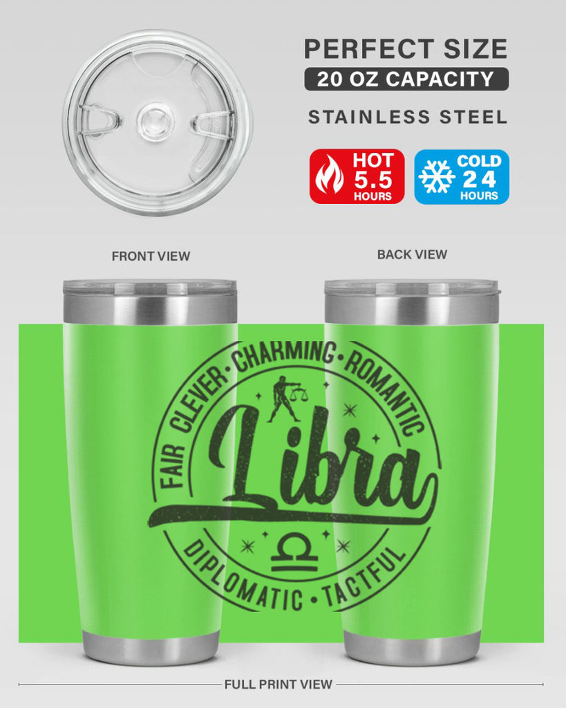 Libra 323#- zodiac- Tumbler