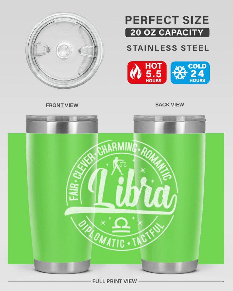 Libra 324#- zodiac- Tumbler