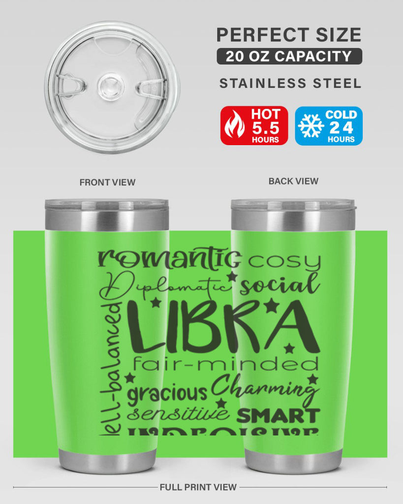 Libra 569#- zodiac- Tumbler