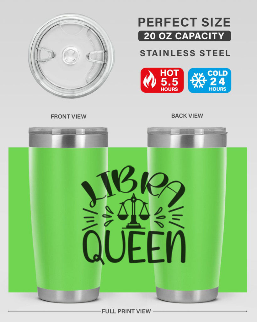 Libra queen 328#- zodiac- Tumbler