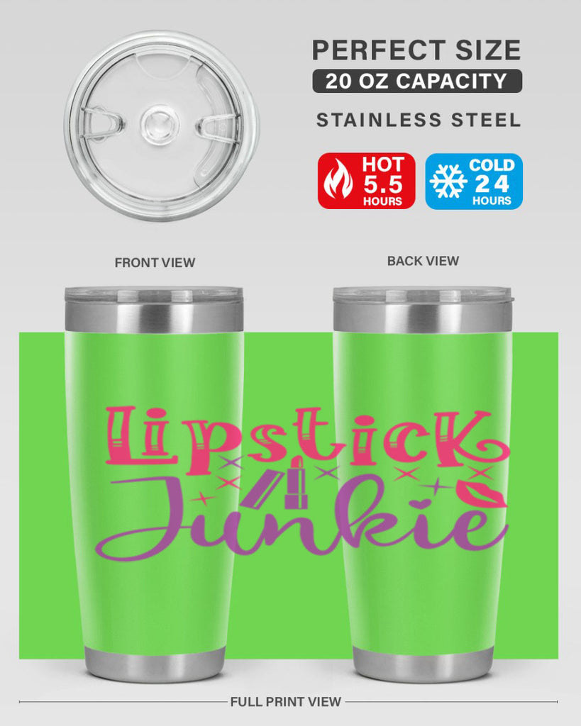 Lipstick Junkie Style 228#- make up- Tumbler