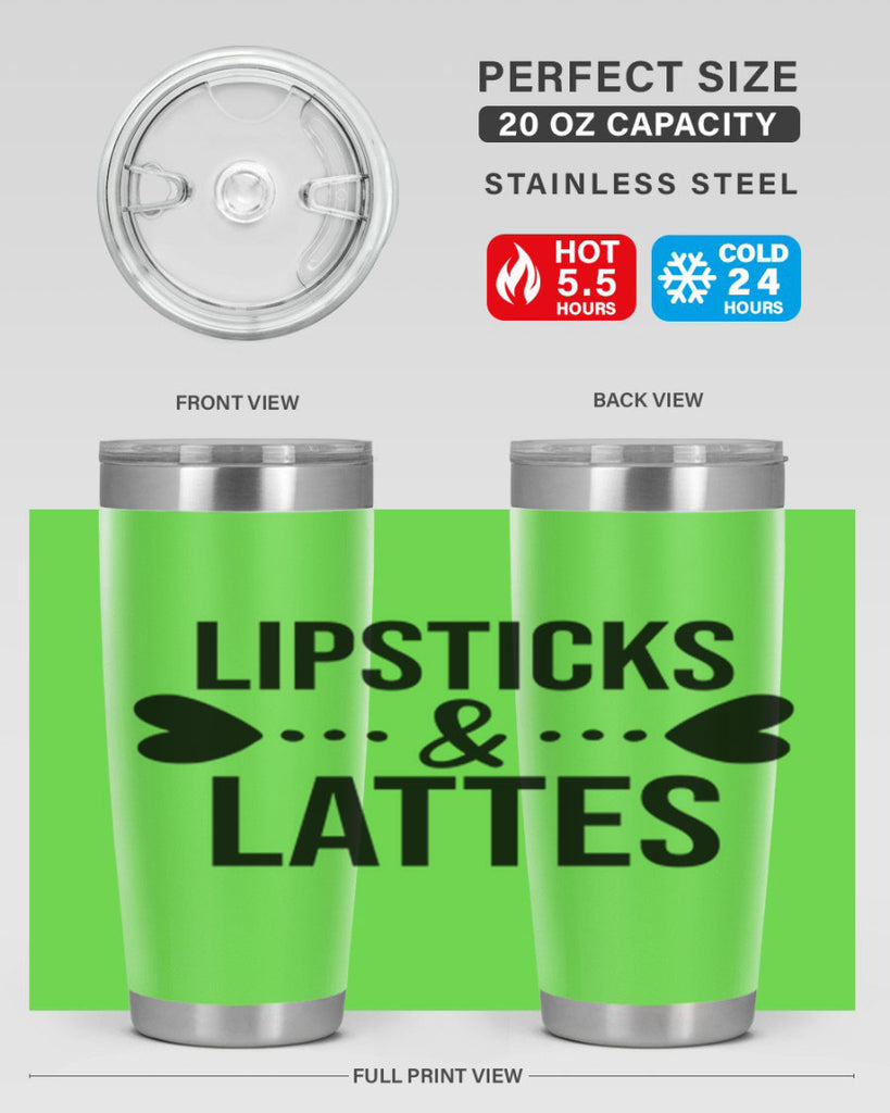 Lipsticks Lattes 114#- fashion- Cotton Tank