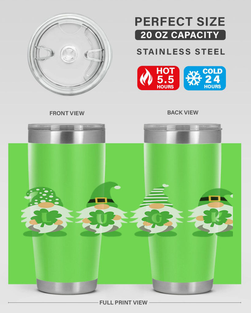 Luck Style 62#- St Patricks Day- Tumbler