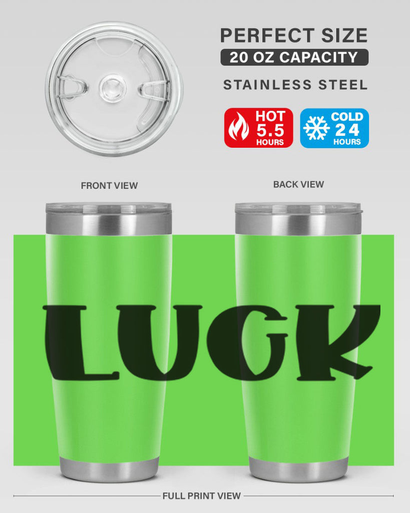Luck Style 63#- St Patricks Day- Tumbler