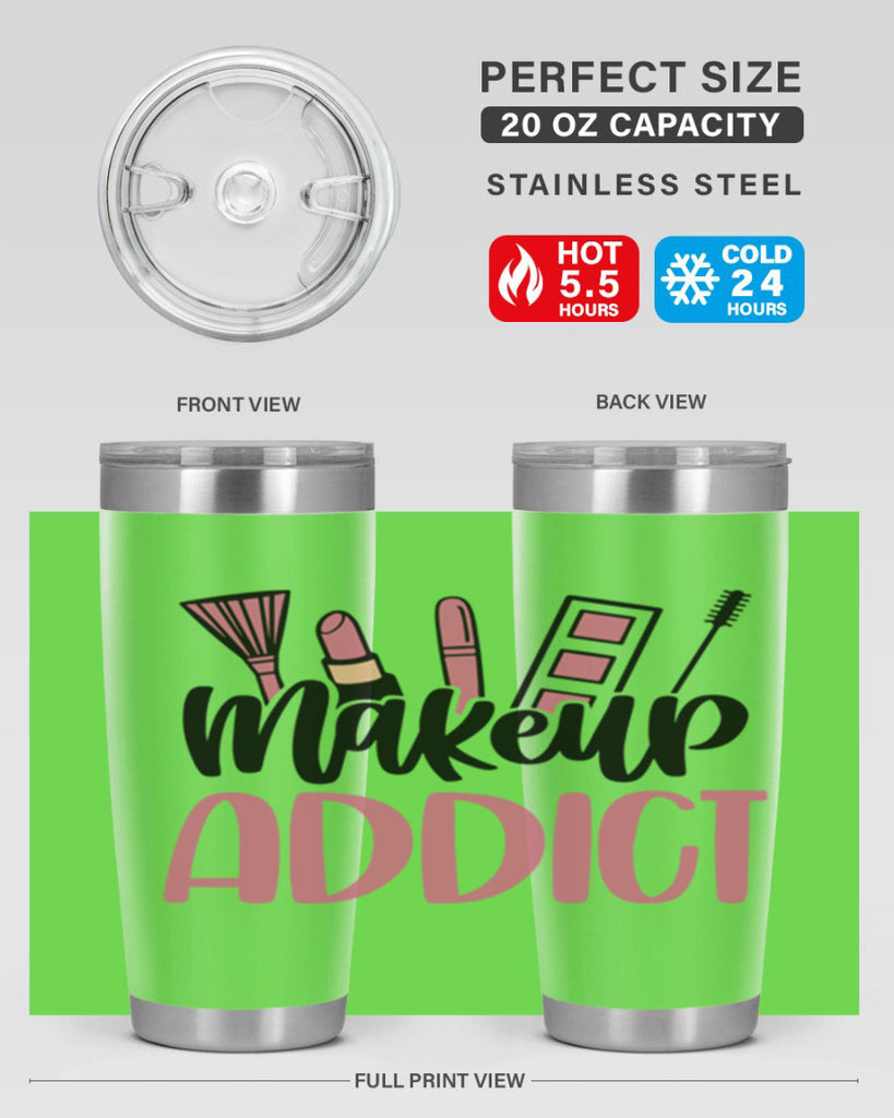 Makeup Addict Style 55#- make up- Tumbler