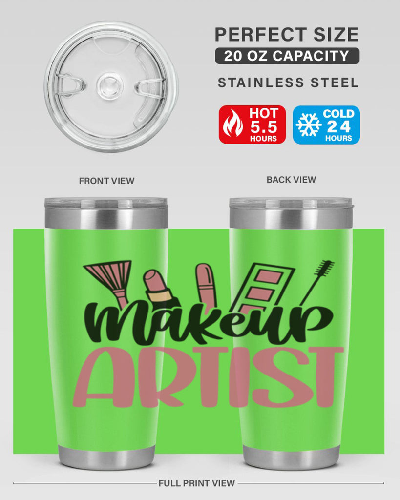 Makeup Artist Style 52#- make up- Tumbler