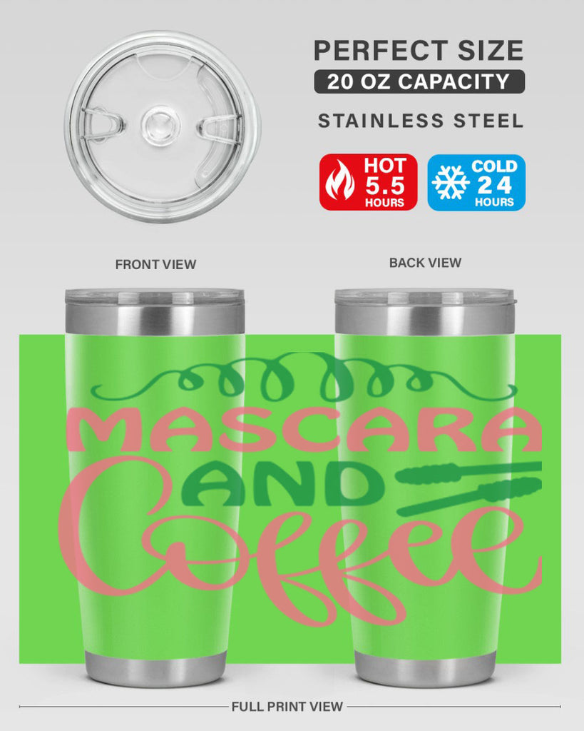 Mascara and Coffee 118#- fashion- Cotton Tank