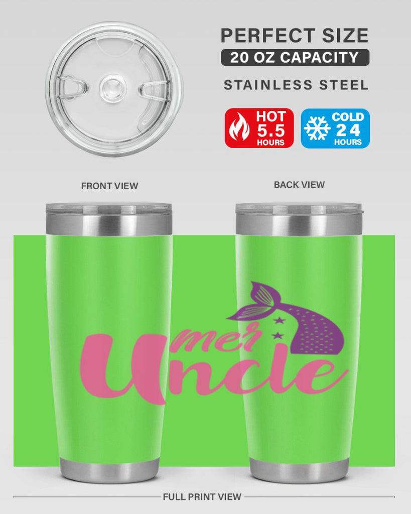 Mer Uncle 347#- mermaid- Tumbler