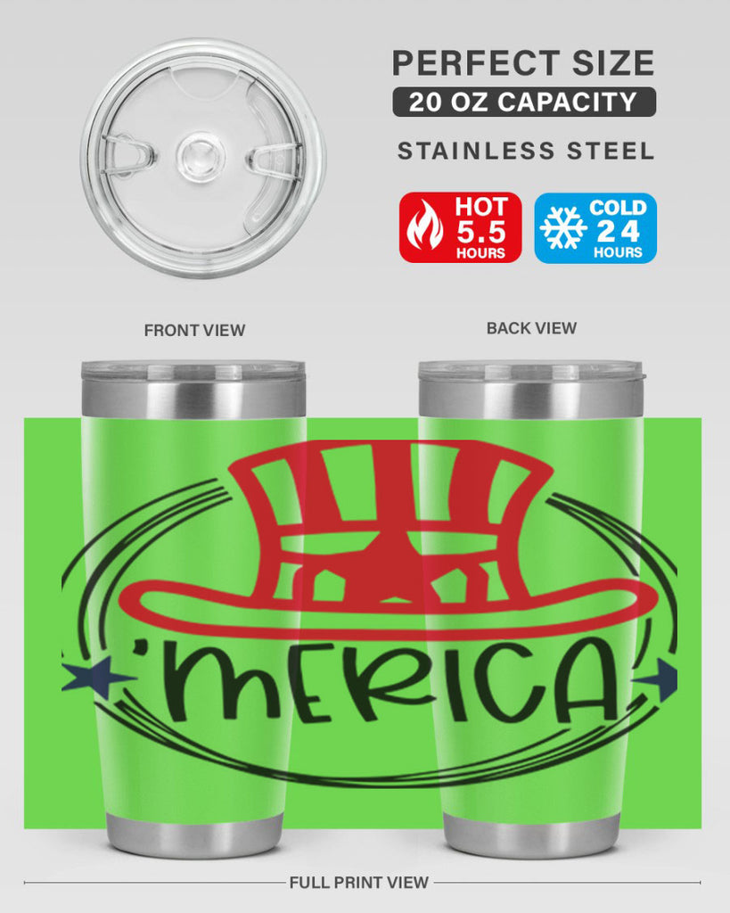 Merica Style 138#- Fourt Of July- Tumbler
