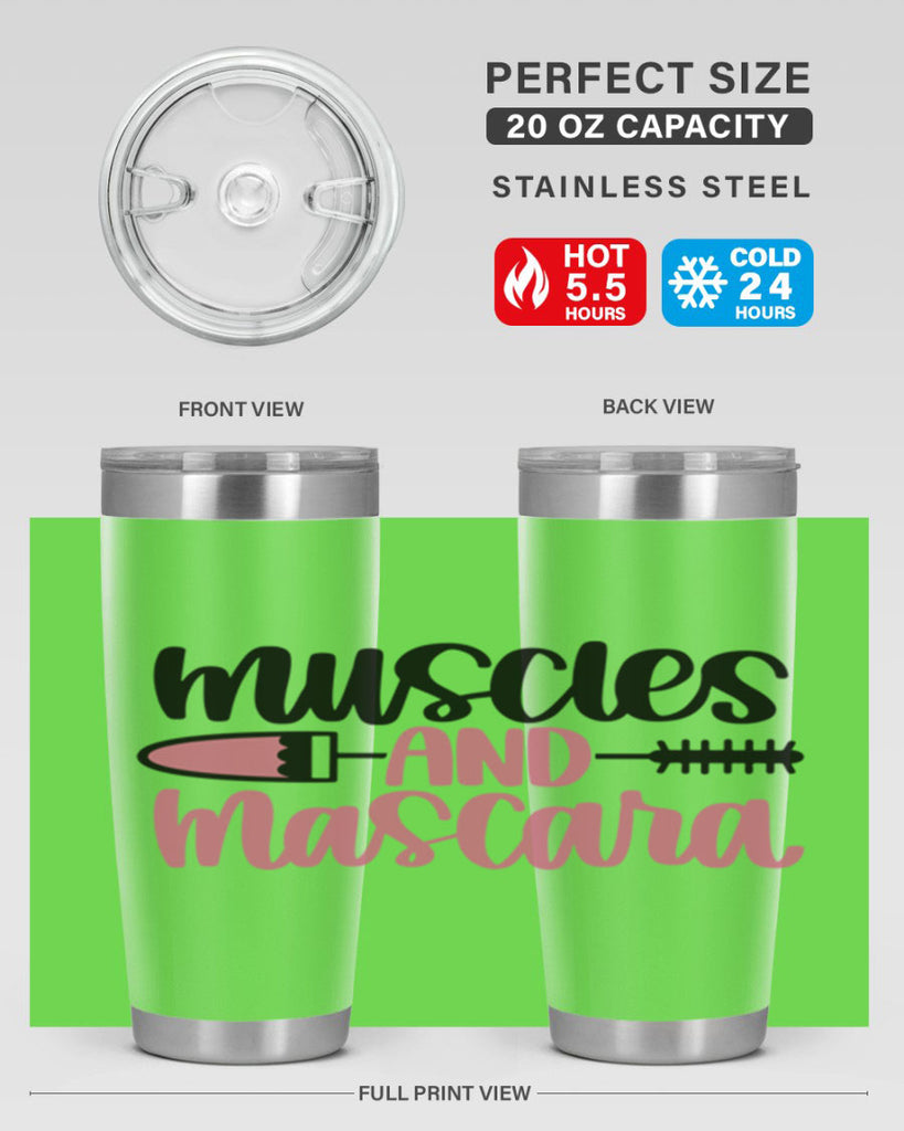 Muscles And Mascara Style 35#- make up- Tumbler