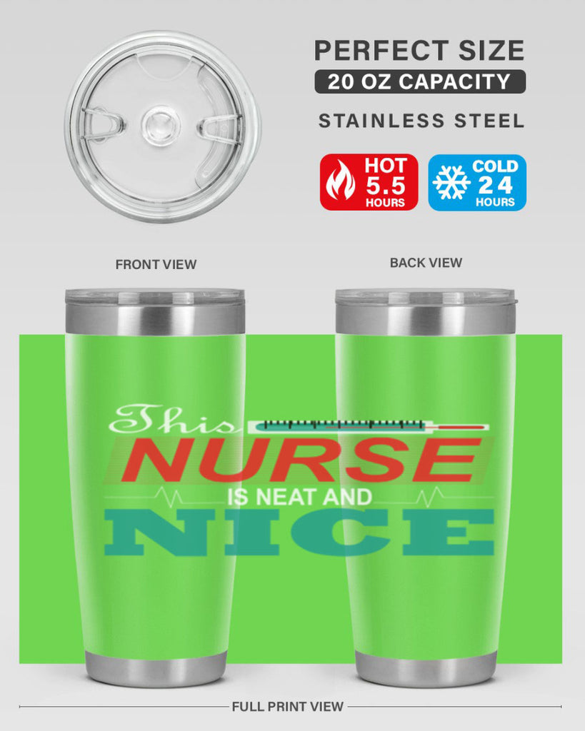 Nurse NiceTransperntPNG Style 403#- nurse- tumbler
