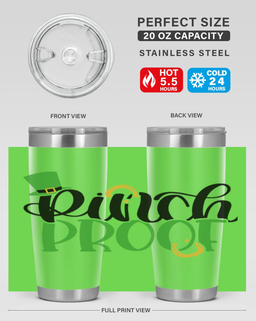 Pinch Proof Style 37#- St Patricks Day- Tumbler