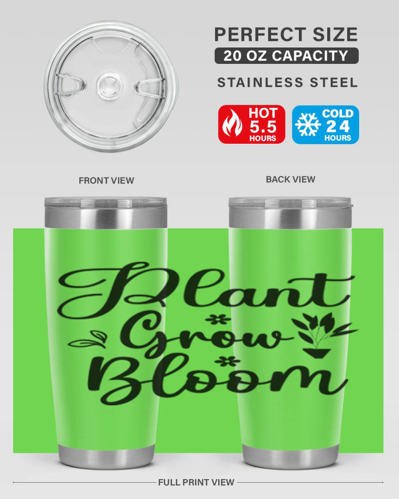 Plant Grow Bloom 391#- spring- Tumbler