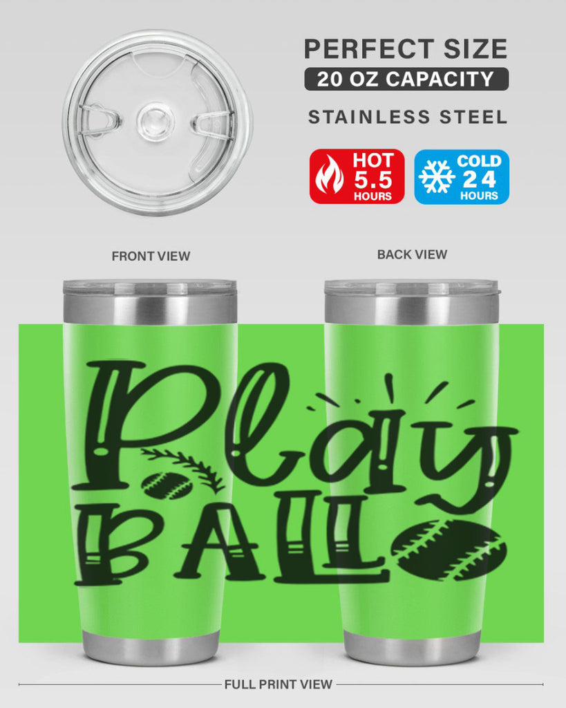 Play ball 2032#- baseball- Tumbler