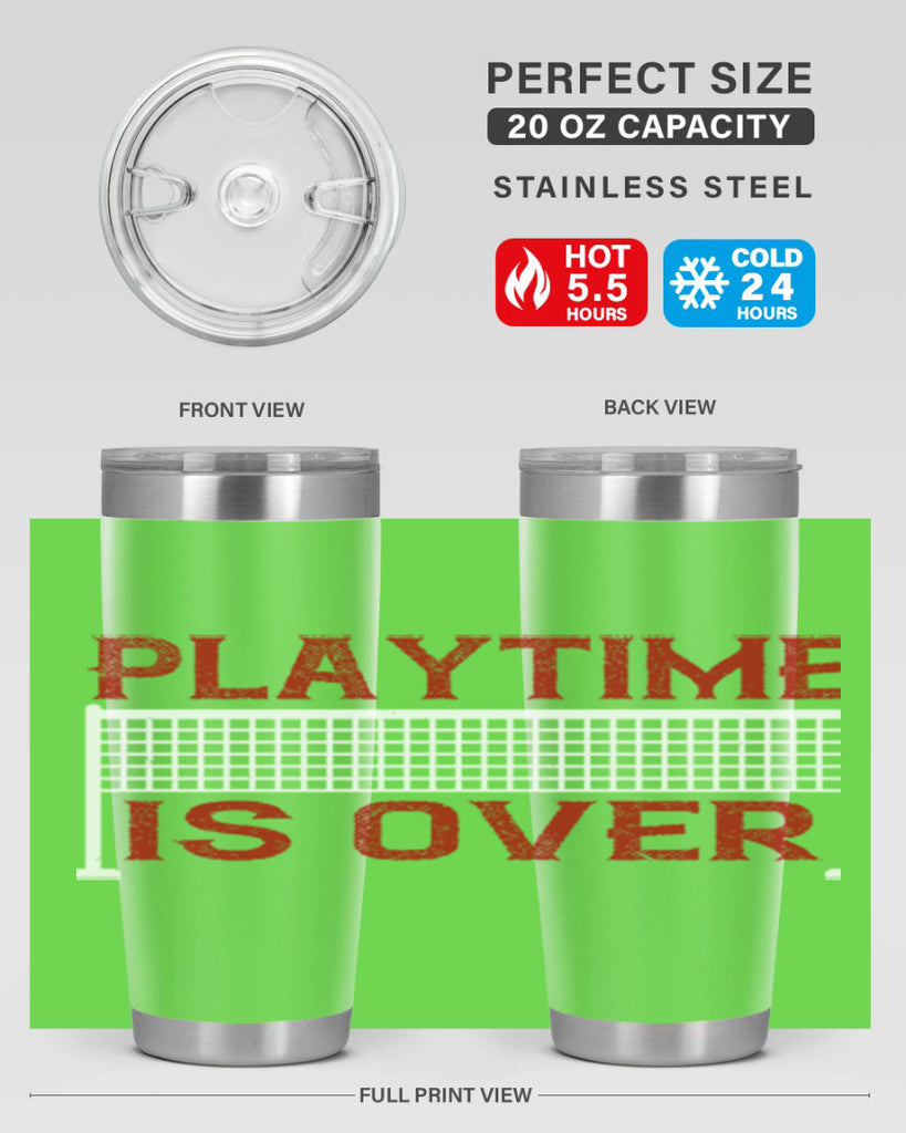 Playtime is over 1932#- badminton- Tumbler