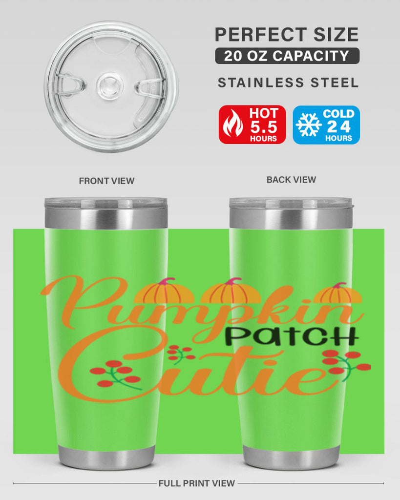 Pumpkin Patch Cutie 529#- fall- Tumbler