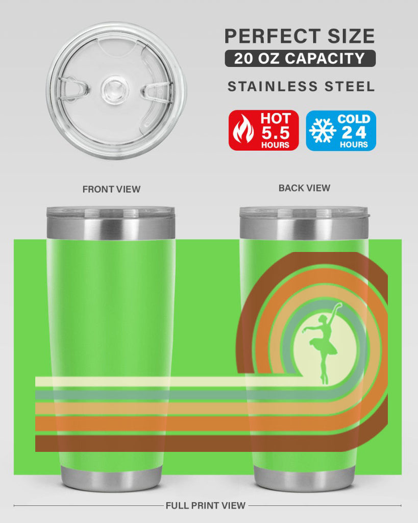 Retro Ballet Evolution For Ballerinas Ballet 74#- ballet- Tumbler