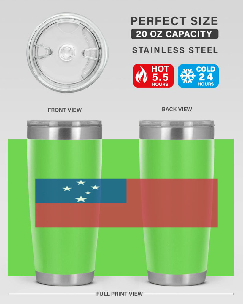 Samoa 49#- world flags- Tumbler