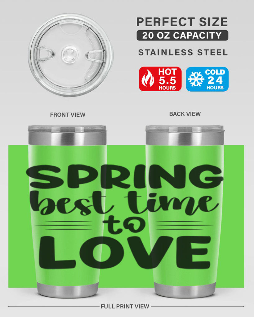 Spring best time to love 481#- spring- Tumbler