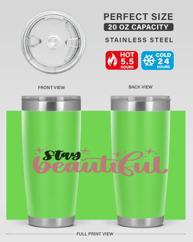 Stay Beautiful Style 18#- make up- Tumbler