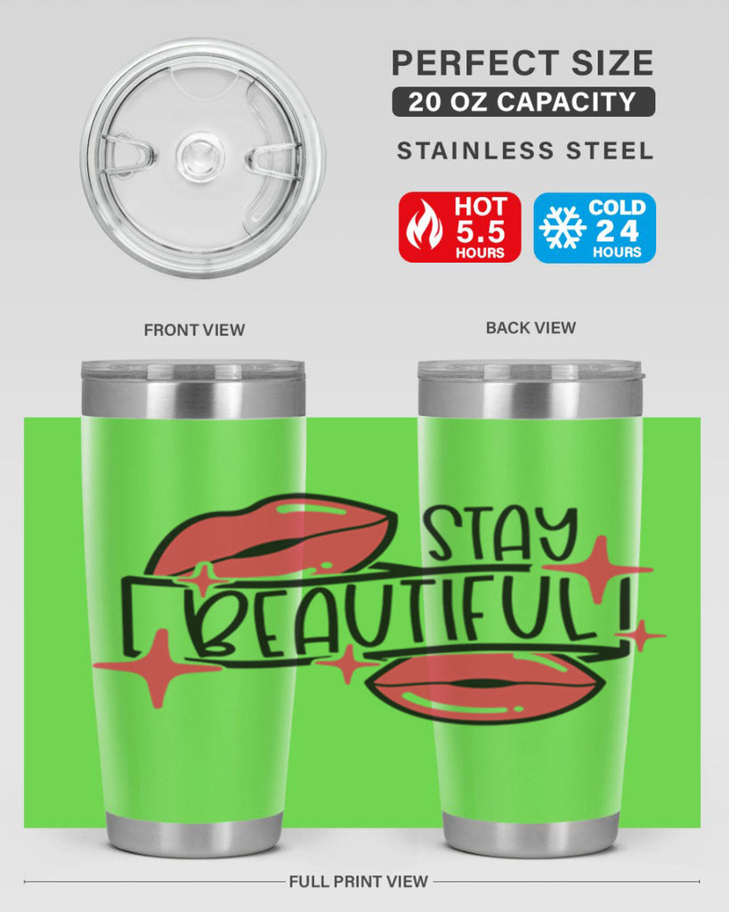 Stay Beautiful Style 19#- make up- Tumbler