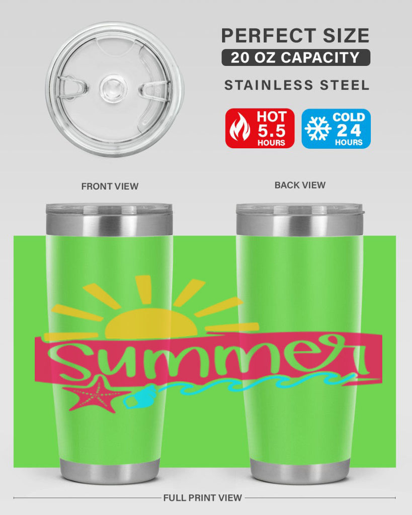 Summer Style 25#- summer- Tumbler