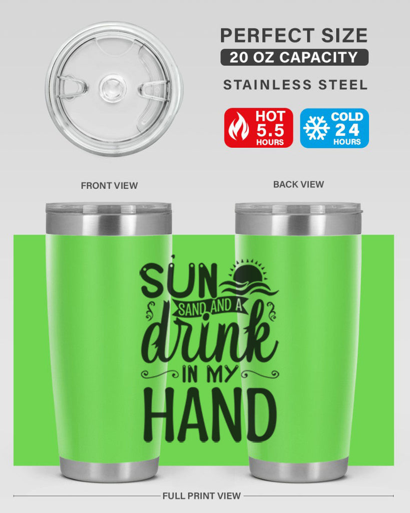 SunSandandaDrink 481#- zodiac- Tumbler