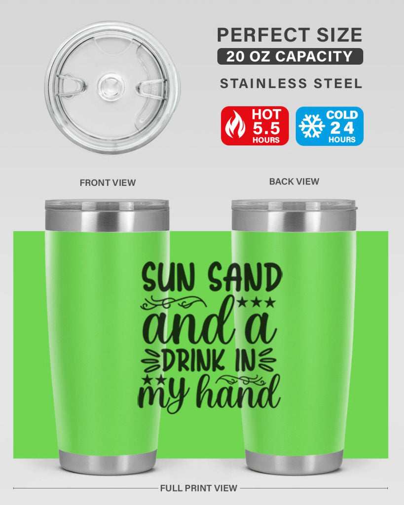 Sunsandandadrink 482#- zodiac- Tumbler
