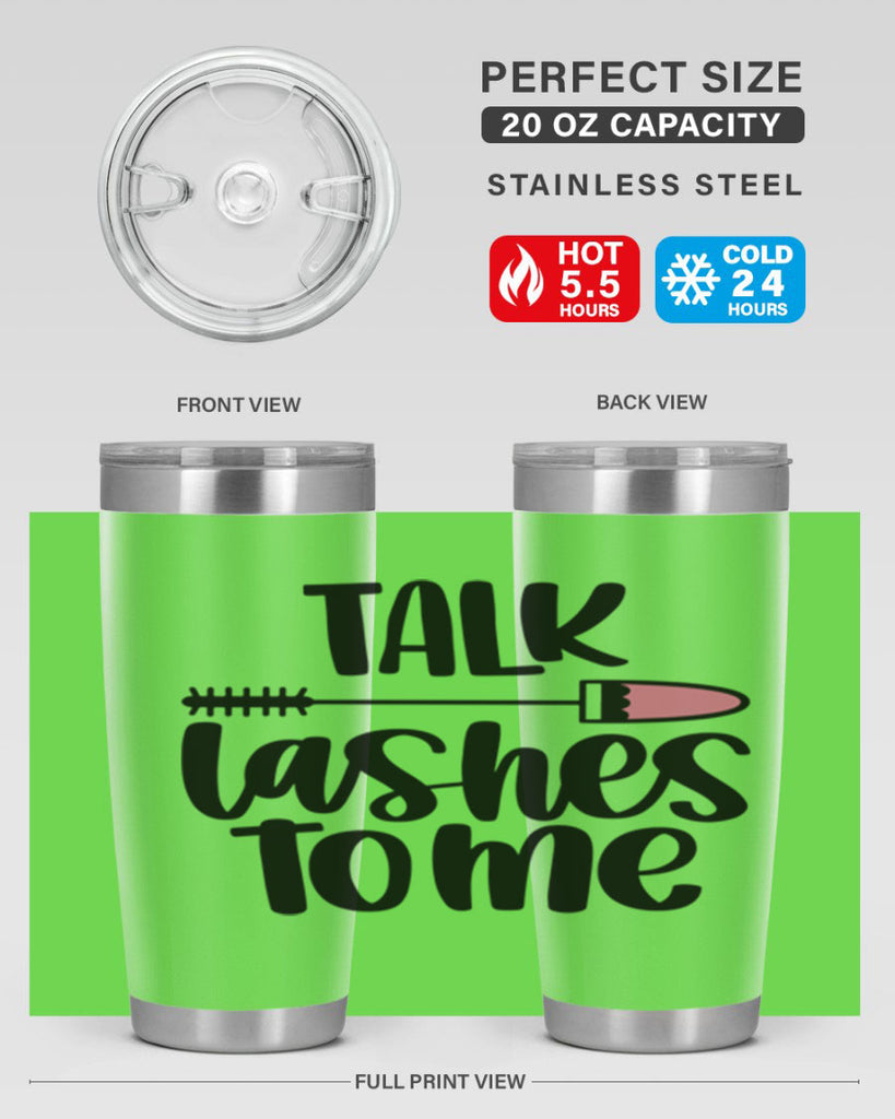 Talk Lashes To Me Style 16#- make up- Tumbler