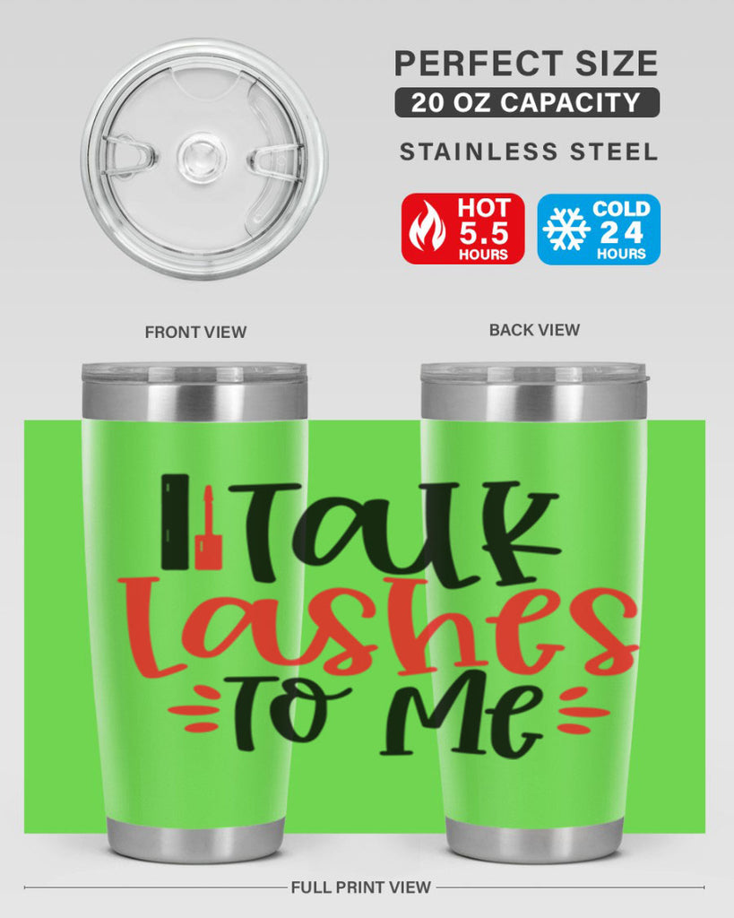 Talk Lashes To Me Style 219#- make up- Tumbler