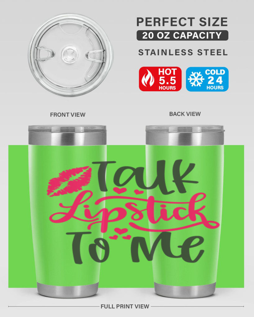 Talk Lipstick To Me Style 217#- make up- Tumbler