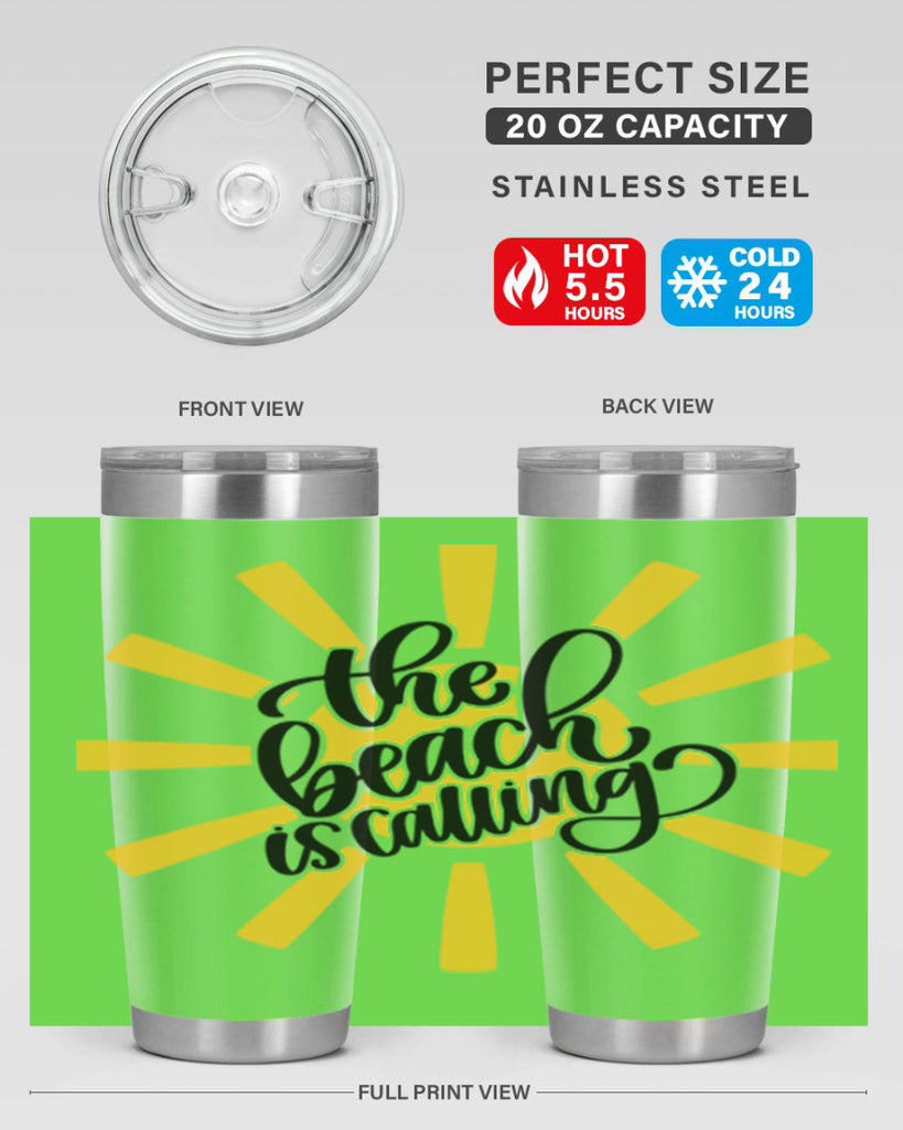 The Beachy Is Calling Style 10#- summer- Tumbler