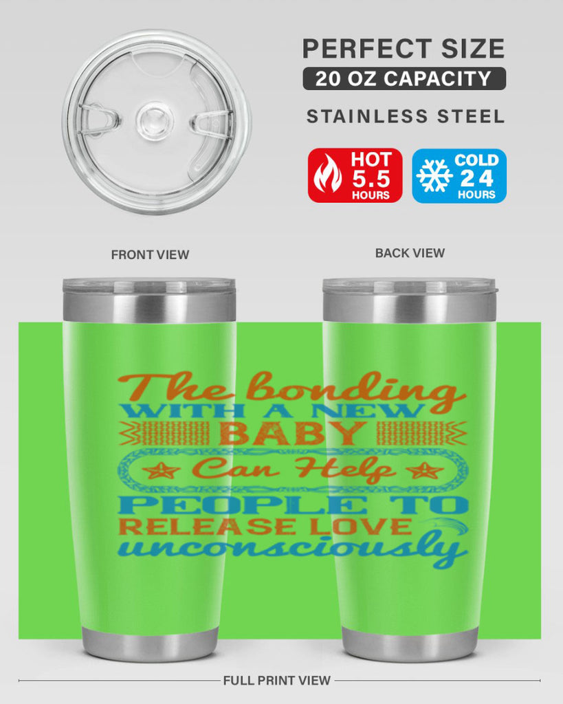 The bonding with a new baby can help people to release love unconsciously Style 7#- baby- tumbler