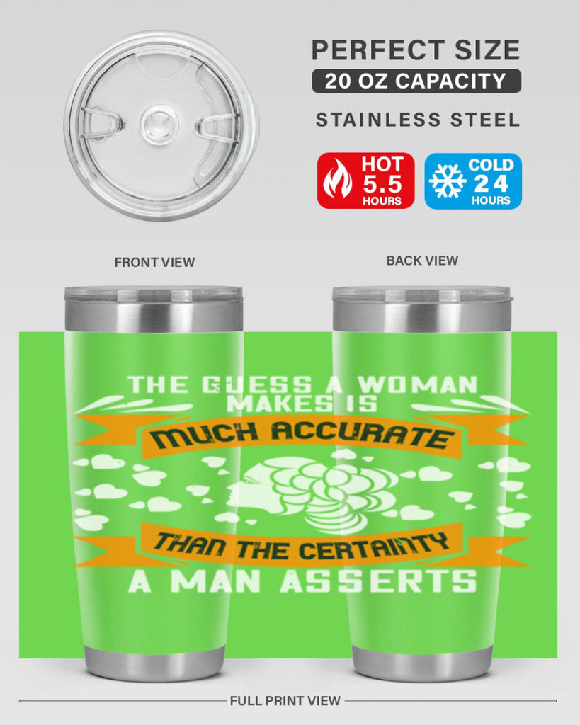 The guess a woman makes is much accurate Style 31#- womens day- Tumbler