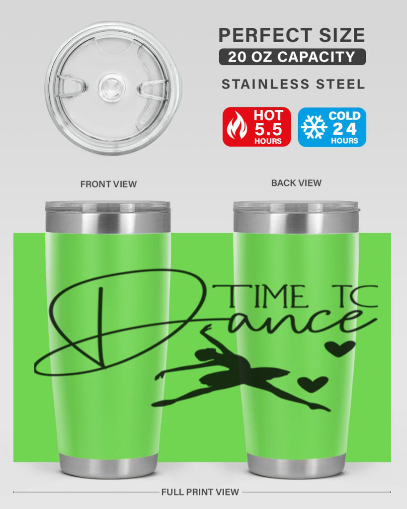 Time to Dance 85#- ballet- Tumbler