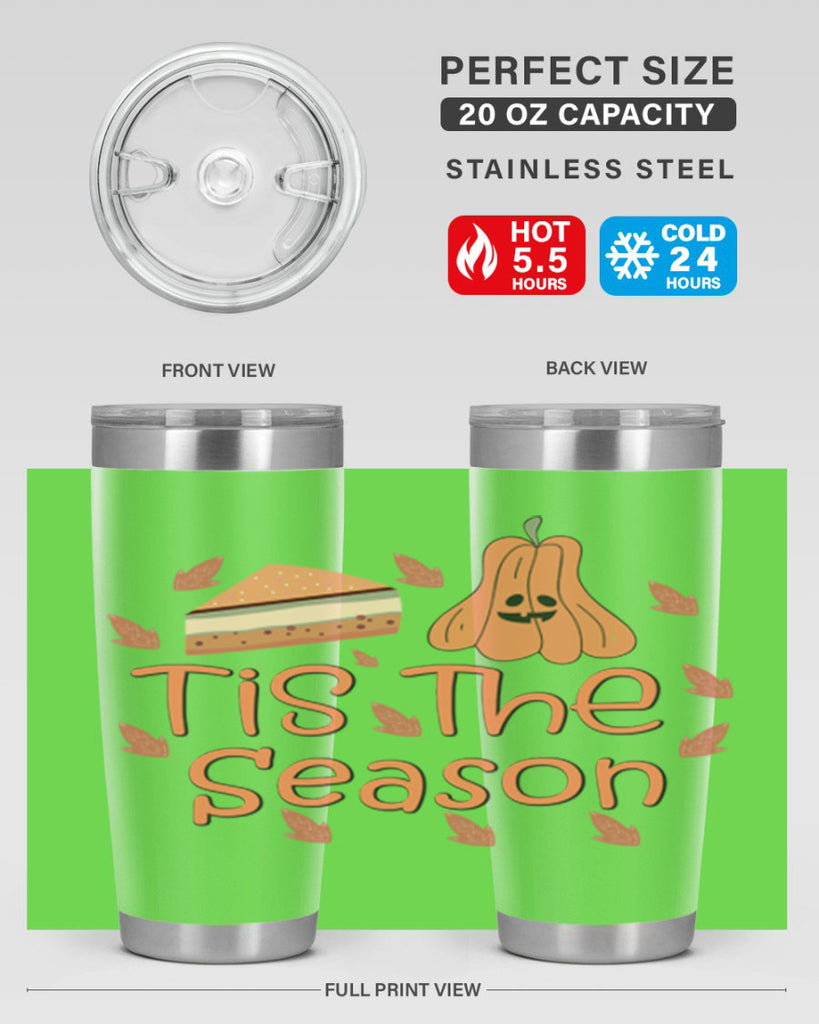 Tis The Season 618#- fall- Tumbler