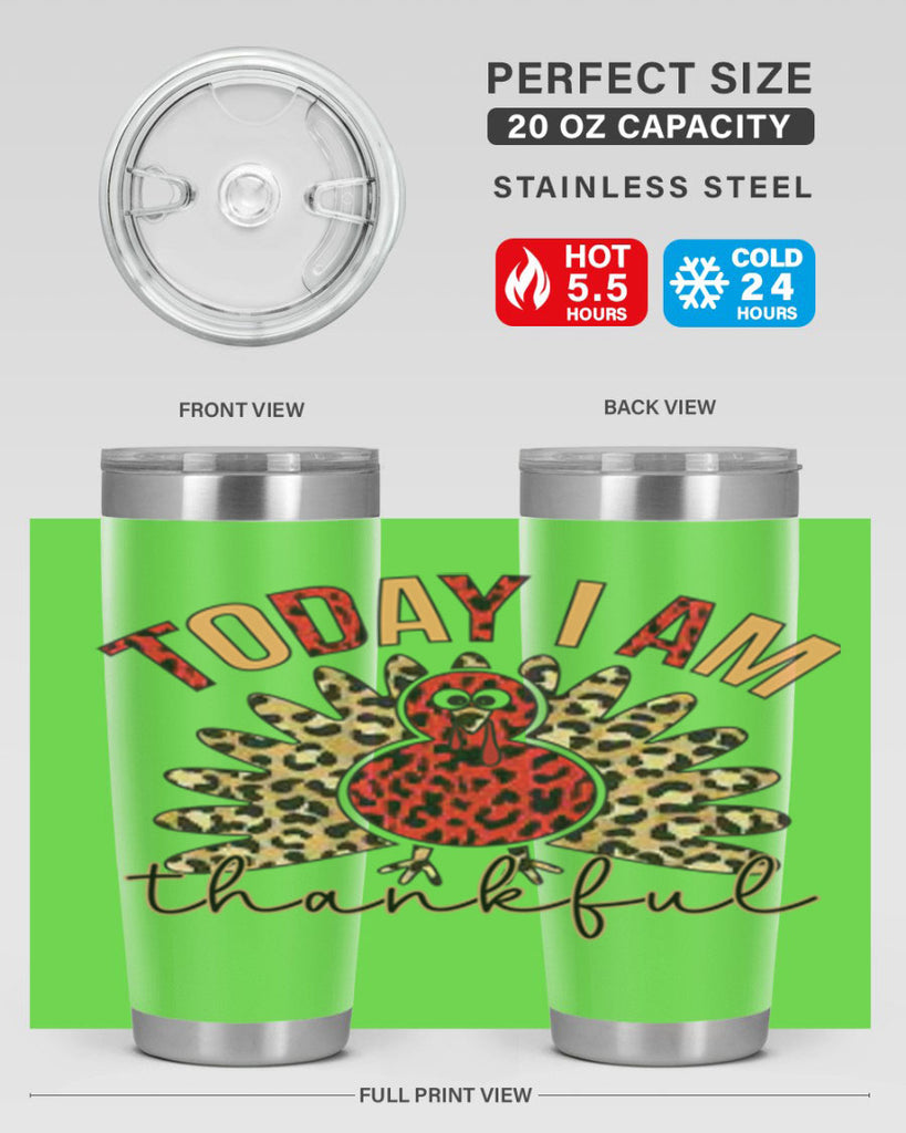 Today i am thankful 621#- fall- Tumbler